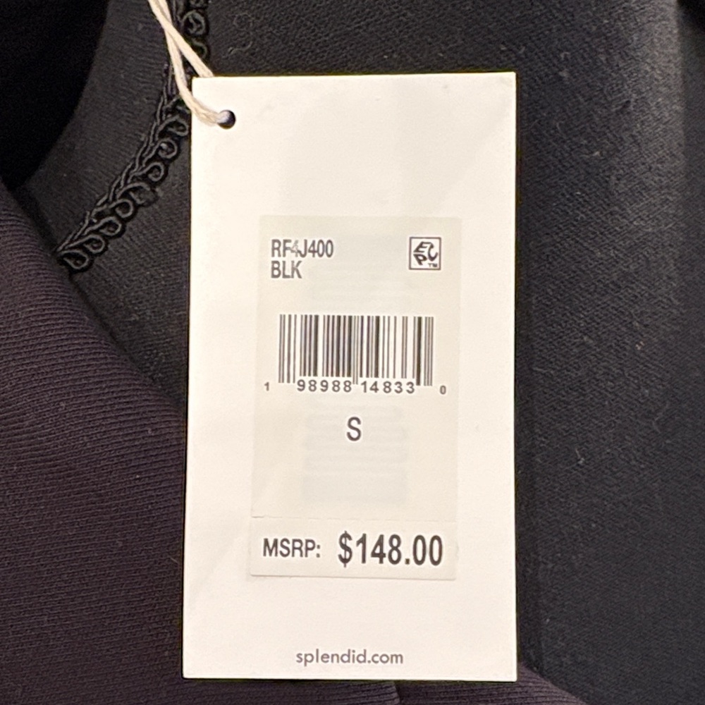 NWT Splendid Women's Dark Double-Breasted Pea Coat, size S - Picture 3 of 5